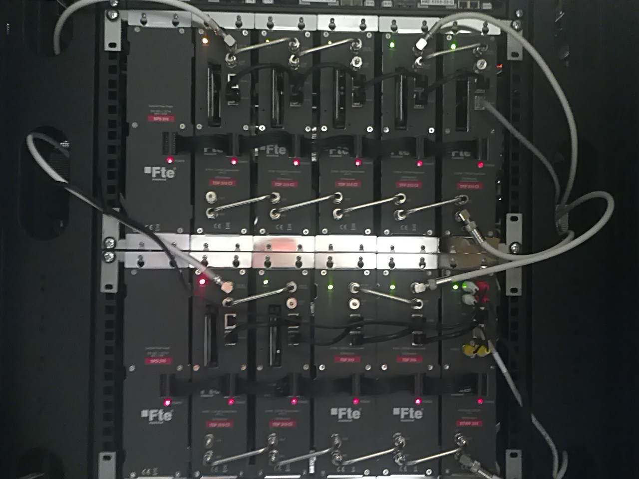 FTE DVB-T kabel netwerk systeem - Een van onze grotere opdrachten FTE DVB-T kabel netwerk systeem