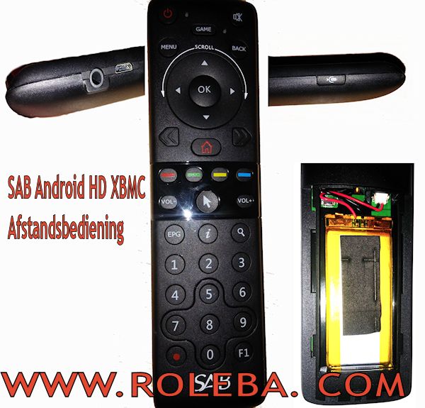 SAB android RF afstandsbediening